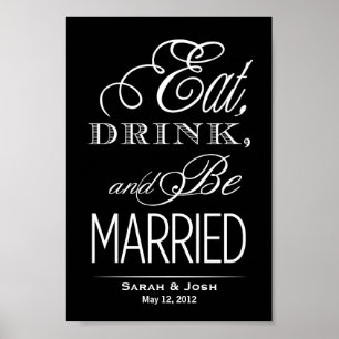Eat, Drink, Be Married Poster