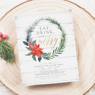 Eat Drink & Be Merry Rustic Dinner Party Budget