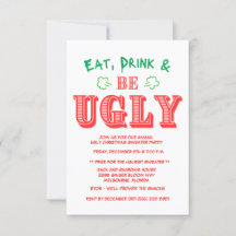 Eat, Drink & be Ugly Sweater Christmas Party