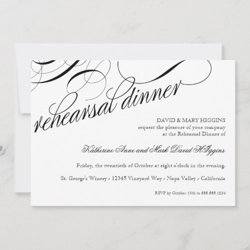 Eat Drink Get Married Rehearsal Dinner Invites