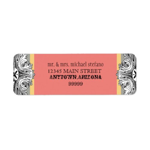Eat, Drink n Get Married Matching Address Labels