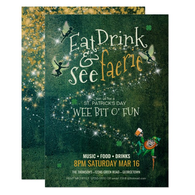 Eat, Drink & See Faerie ID637