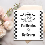 Eat Drinks & Be Scary Halloween Party Napkins<br><div class="desc">Eat Drinks & Be Scary Halloween Party Napkins</div>