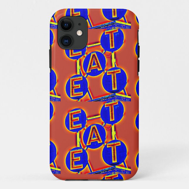 eat, eat iphone case (Back)