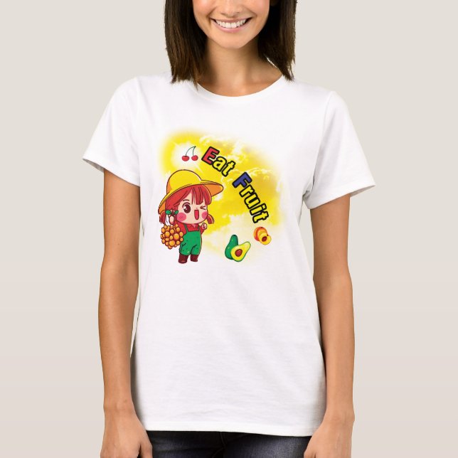 Eat Fruit Women Shirt (Front)
