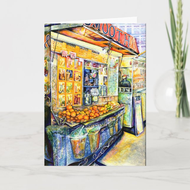 Eat Greeting Card (Front)