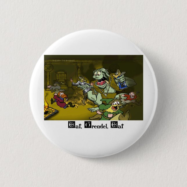 Eat, Grendel, Eat Button (Front)