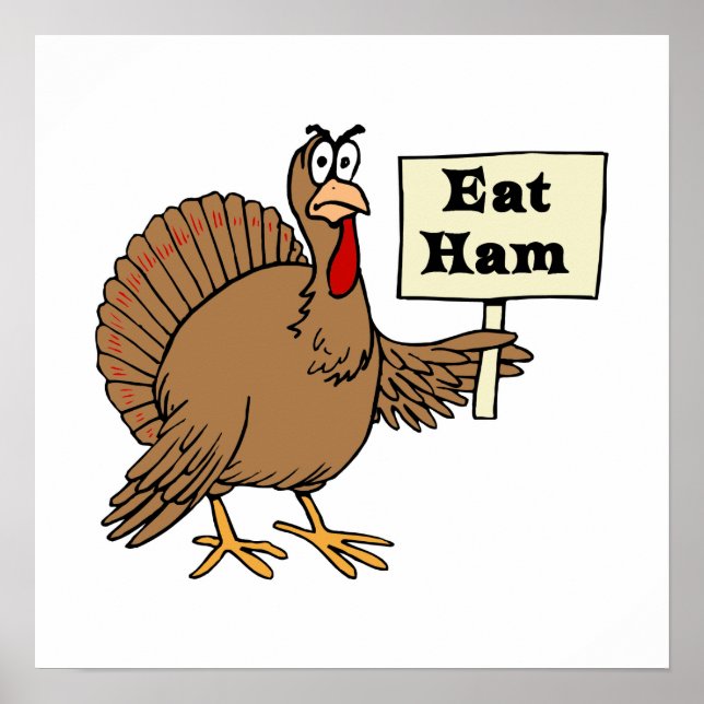 Eat Ham Poster (Front)