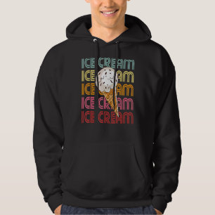 Eat Ice Cream Cone Scoop Hoodie