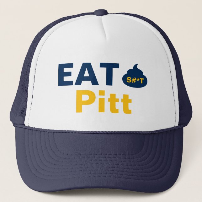 Eat It Pitt Trucker Hat (Front)