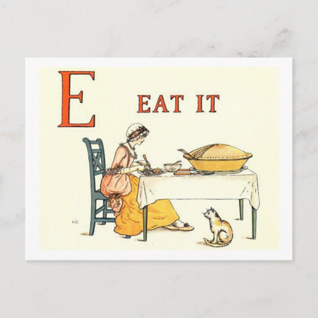 Eat it postcard (Front)