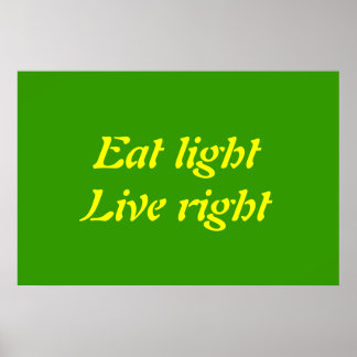 eat light poster