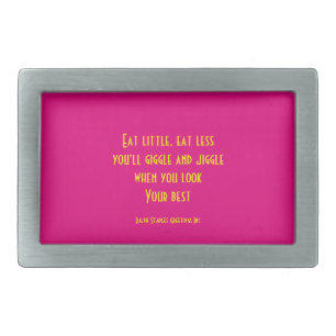 Eat little belt buckle