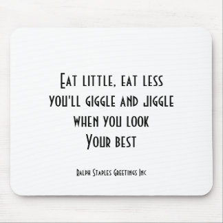 Eat little mouse pad