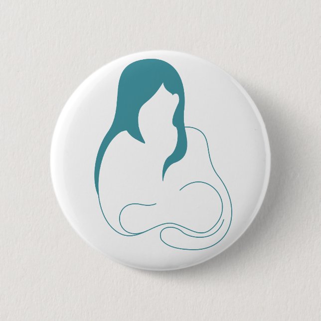 Eat Local Support Breastfeeding Nursing Moms Pinback Button (Front)