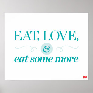 Eat, Love & Eat Some More Poster
