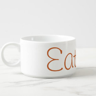 Eat Me Alice in Wonderland Chili Soup Bowl