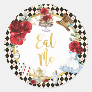 Eat Me - Alice in Wonderland type Car accessories Coasters Air