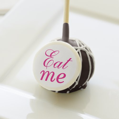 Eat Me Cake Pops _ pinkwhite