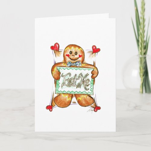 Eat me holiday card