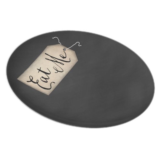 Eat Me Melamine Plate (Right Side)