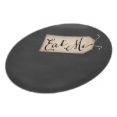 Eat Me Melamine Plate (Left Side)