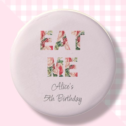 Eat Me Pink Birthday Favor Chocolate Covered Oreo