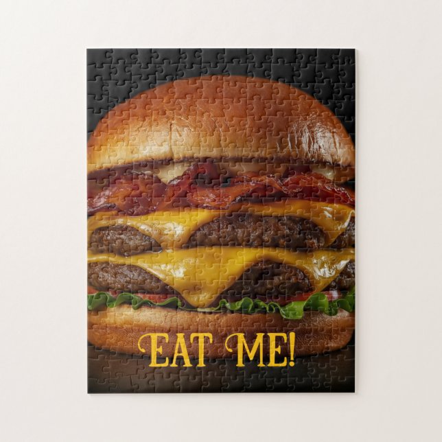 Eat Me – Ultimate Burger Jigsaw Puzzle (Vertical)