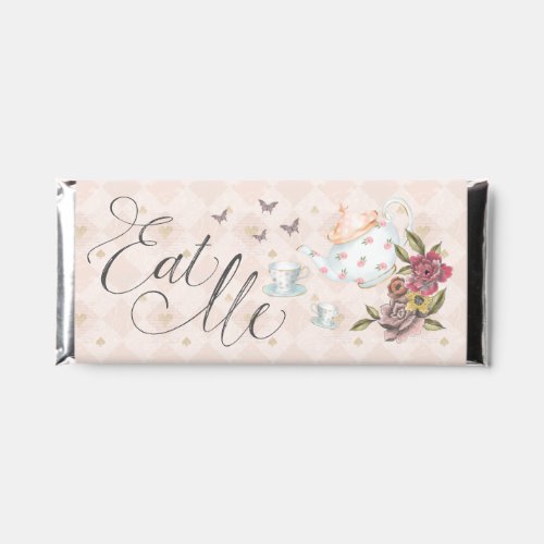 Eat Me Vintage Alice in Wonderland Wedding Hershey Bar Favors