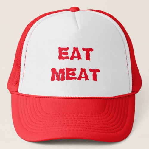 EAT MEAT HAT