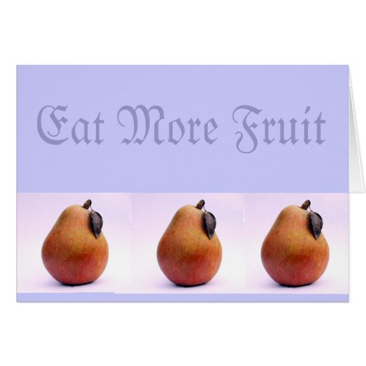 Eat More Fruit (Front Horizontal)