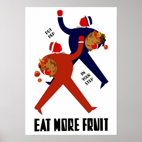 Eat More Fruit Poster