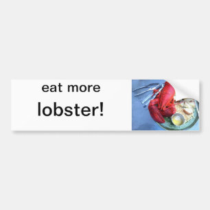 eat more lobster sticker