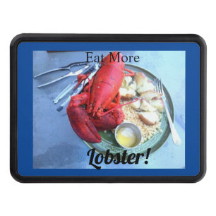 Eat more lobster Thunder_Cove Hitch Cover