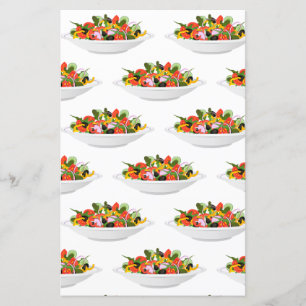 Eat more plants fresh salad motivation lettering