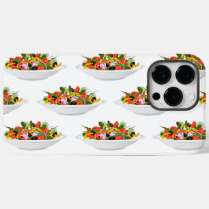 Eat more plants fresh salad motivation lettering Case-Mate iPhone 14 pro max case