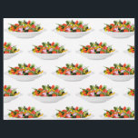 Eat more plants fresh salad motivation lettering letterhead<br><div class="desc">Plate full of vegetables and quote</div>