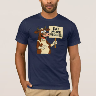 Eat More Veggies Vegetarian T-Shirt