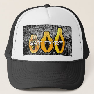 EAT MORE with KALO BLK/WHT TRUCKER HAT