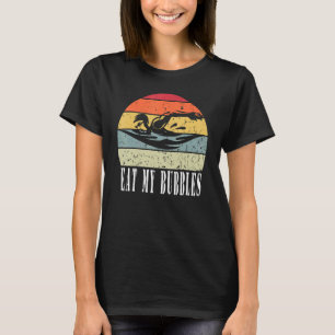 Eat My Bubbles For Swim Team Swimmer Vintage 1 T-Shirt