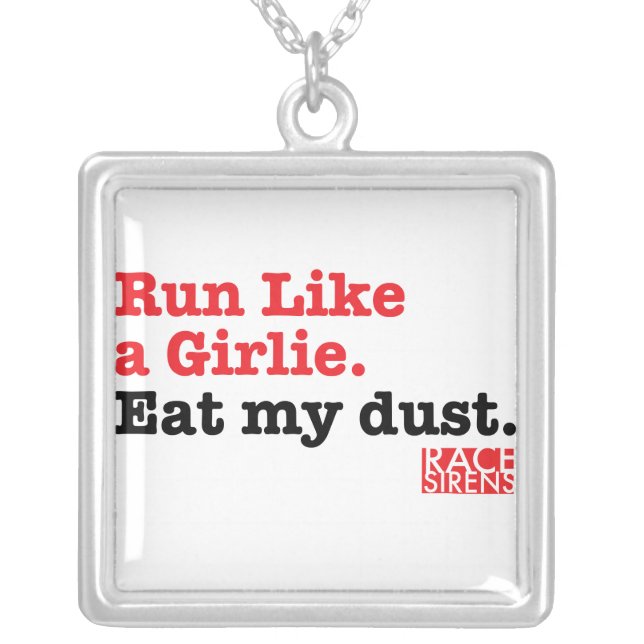Eat my dust necklace (Front)