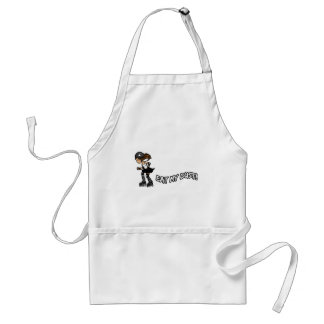 Eat My Dust Rollerderby Adult Apron