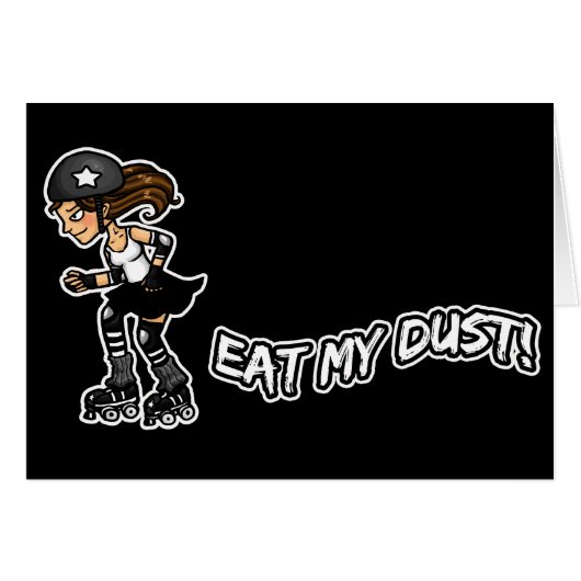 Eat My Dust Rollerderby Cards (Front Horizontal)