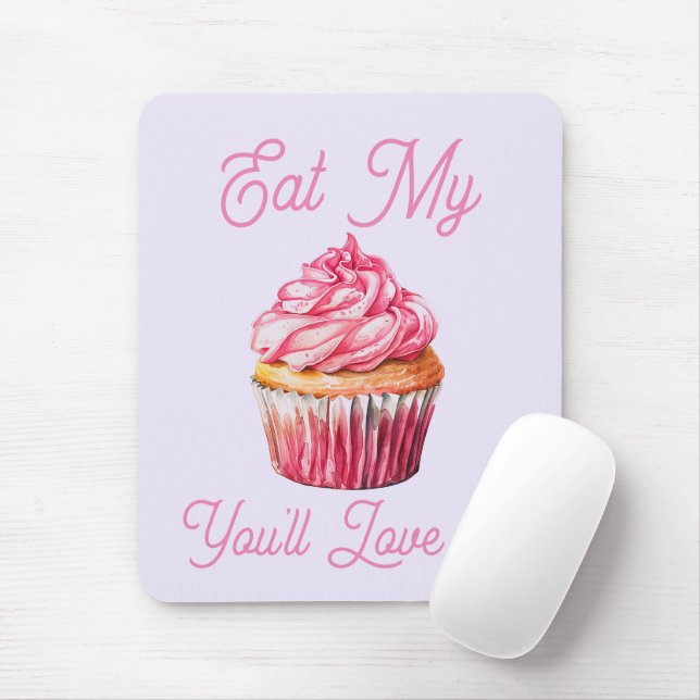 Eat My Muffin Mouse Pad (With Mouse)