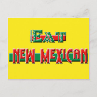 Eat New Mexican Postcard