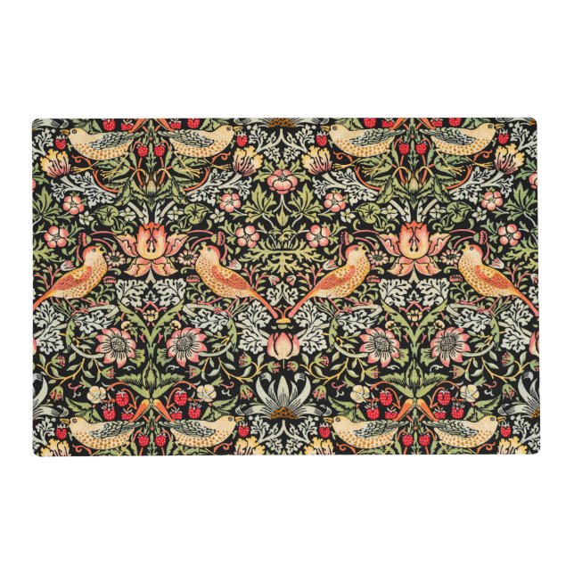 EAT ON ART William Morris Reversible Placemat (Front)