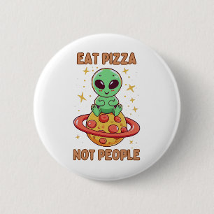 Eat pizza not people button