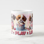 Eat, Play, Love Puppies Specialty Mug