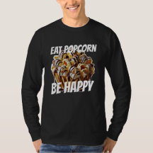 eat popcorn be happy