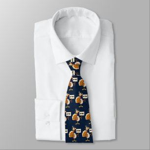 eat pork turkey neck tie
